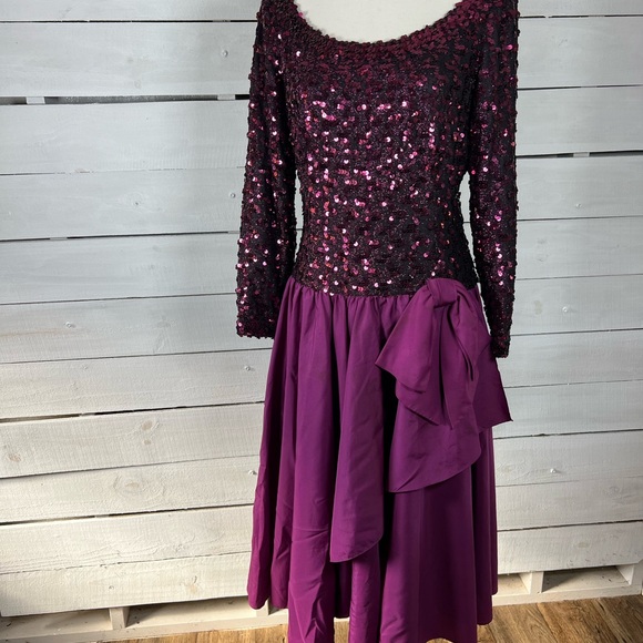 Vintage 60s Lilli Diamonds California Sequin Dress - Picture 2 of 6